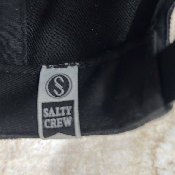 Salty Crew Men's Ahi Adjustable Snap Back Hat in Black - Picture 7 of 7